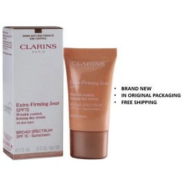 Clarins Extra-Firming Jour Wrinkle Control Firming Day Cream All Skin Types 15mL