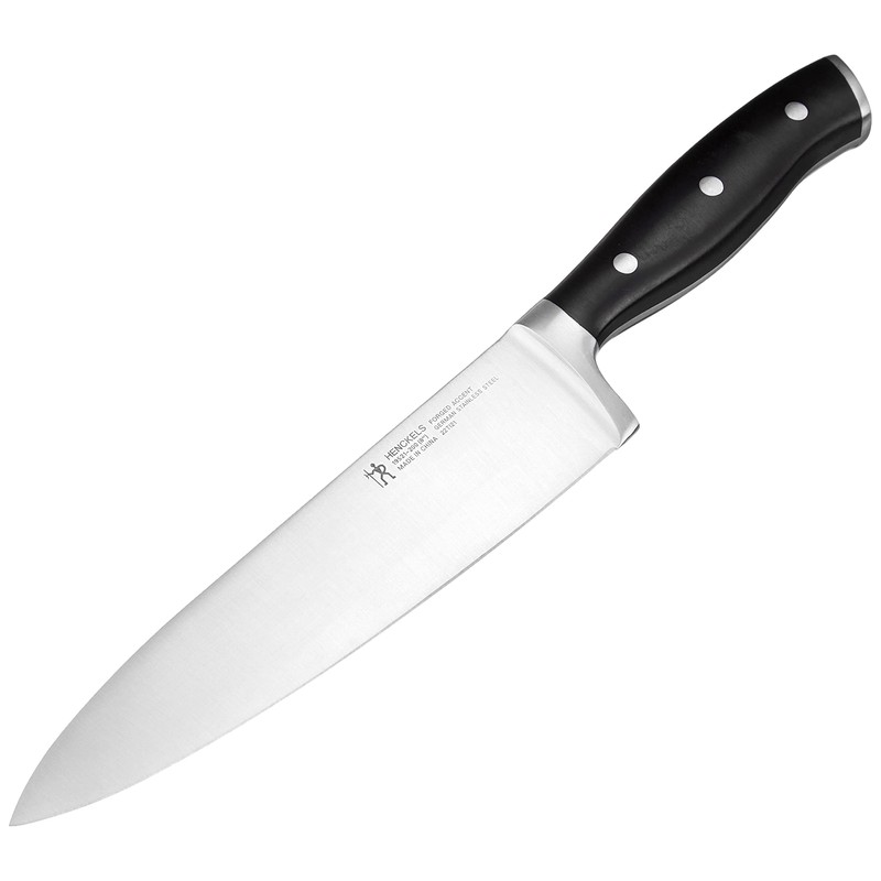 Henckels Forged Accent 8-inch Chef's Knife, Black
