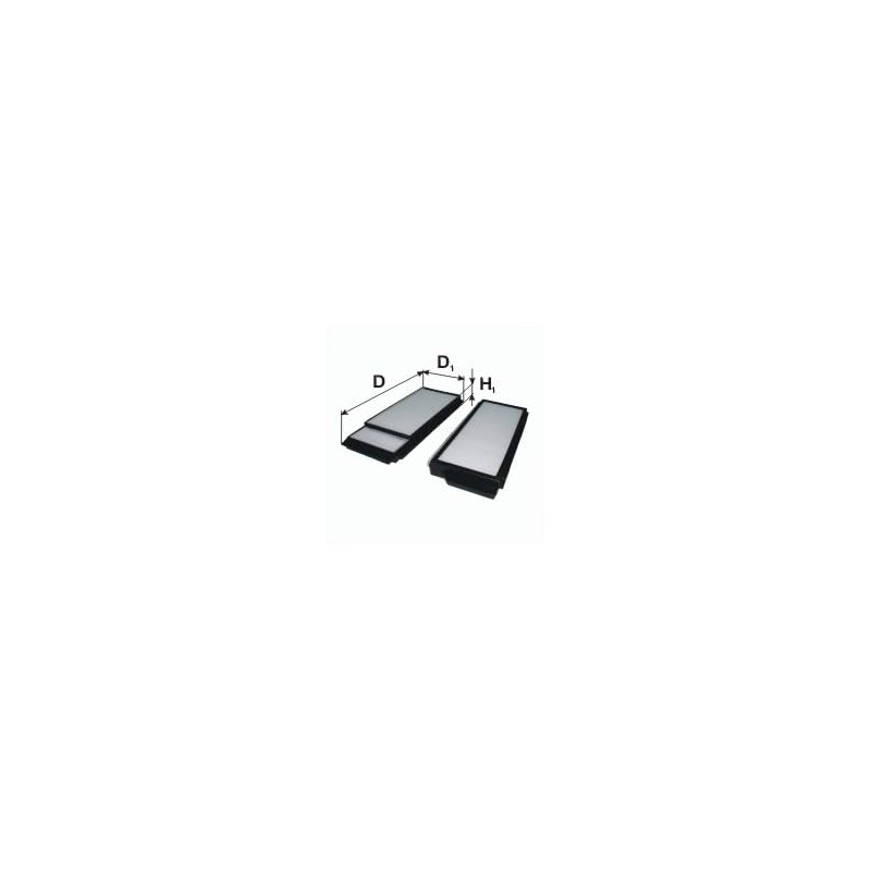 Cabin Filter Inserts WA60472 Compatible with CC29-61J6X, CC64-61J6X, B P4K-