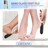 Veinsgrain Foot File,Nano Glass Foot File-Professional Pedicure Tool for Dead