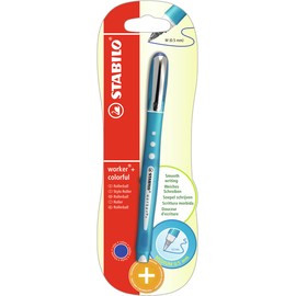 Rollerball - STABILO worker+ colorful - Blue