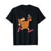 Turkey Trot Funny Thanksgiving Day Running 5K Pilgrim Gift T-Shirt