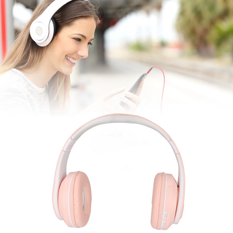 Bluetooth Headset Noise Reduction Foldable Over Ear Wireless Headphone with