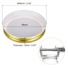 6 Pcs - Tinplate Canning Lids Wide Mouth Leak Proof