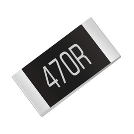 Chanzon 100pcs 1206 SMD Resistor 470Ω Ohm 1/4W 0.25W ±1% Tolerance Thick Film 470R SMT Chip Resistors Rohs Certified