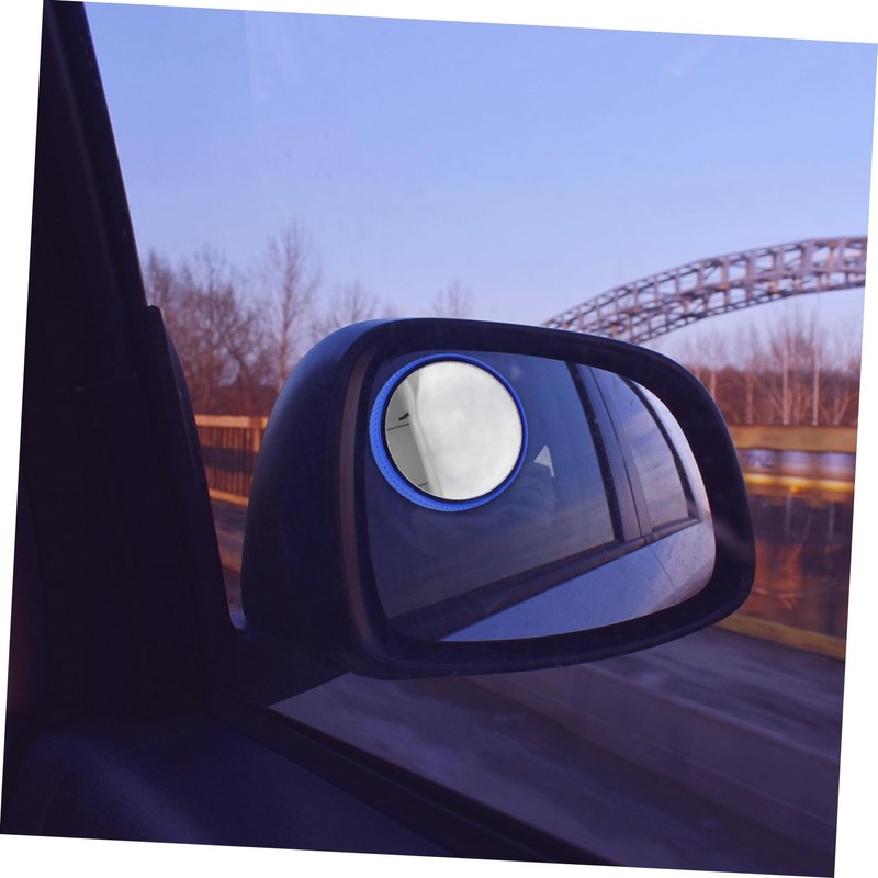 iplusmile 1pair Wide Angle Car Mirrors Blind Mirrors for Enhanced