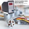 DC Motor Speed Regulator Digital Display ABS Dustproof Shell Adjustable