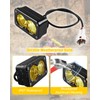WUMZIJ Dirt Bike Headlight Kit with Mount Bracket Fit for