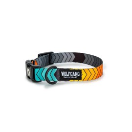 WOLFGANG/WOLFGANG ChevTech Collar Small Size Width 0.6 inches (1.6 cm) x Neck 7.9 - 11.8 inches (20 - 30 cm) [Small Dog Collar]