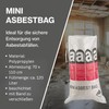Safetytex Mini Asbestos Bag, Polypropylene Fabric Bag, Asbestos, 70 x