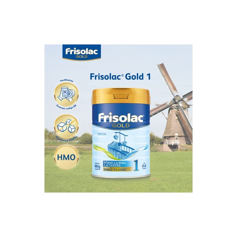 Frisolac Gold 1 (0-12 Meses) Lata C/ 800 Gr