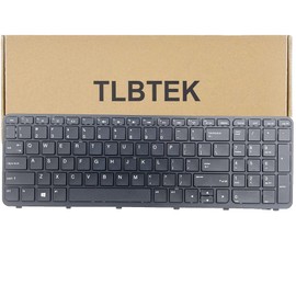 TLBTEK Keyboard Replacement Compatible with HP ProBook 350 G1 350 G2 355 G2 Series Laptop 758027-001 6037B0095501 SG-59840-XU 52928-001 758027-001 SG-59840-XUA 752928-001
