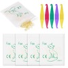 Keilend Orthodontic Rubber Bands, 500 Pcs Teeth Gap Bands with