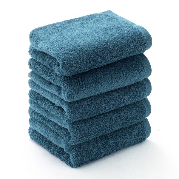 Towel Factory Lab Soft Absorbent Face Towel Set of 5