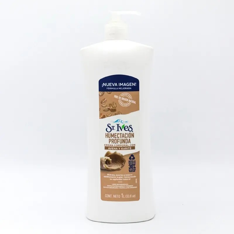 Ives Crema Corporal Avena Karité Humectación Profunda