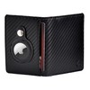 FOXHACKLE Airtag Wallet Slim Minimalist Leather Credit Card Holder for