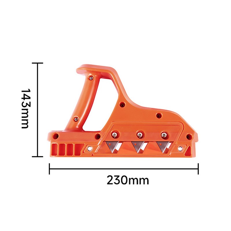 ABS Plasterboard Chamfering Planer Wood Edges Trimming Tool Tilt Angle