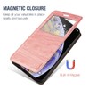 Shantime Viewable Window Leather Flip Case Compatible with AGM Glory