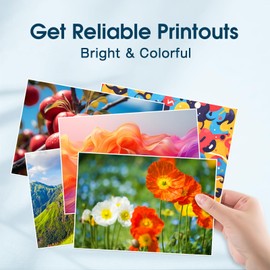 61XL Black&Tri-Color Ink Cartridge Combo Pack Replacement for HP 61 XL Ink for HP Envy 5530 4502 DeskJet 1510 2510 Officejet 4635 4630 4632 2621 Printer