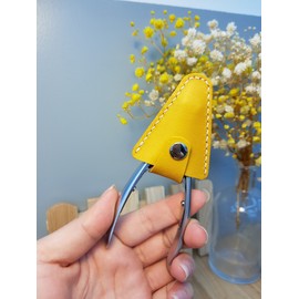 Above Leather Nipper Case Nail Art - Navy / 어보브 가죽 니퍼케이스 네일아트 - 네이비