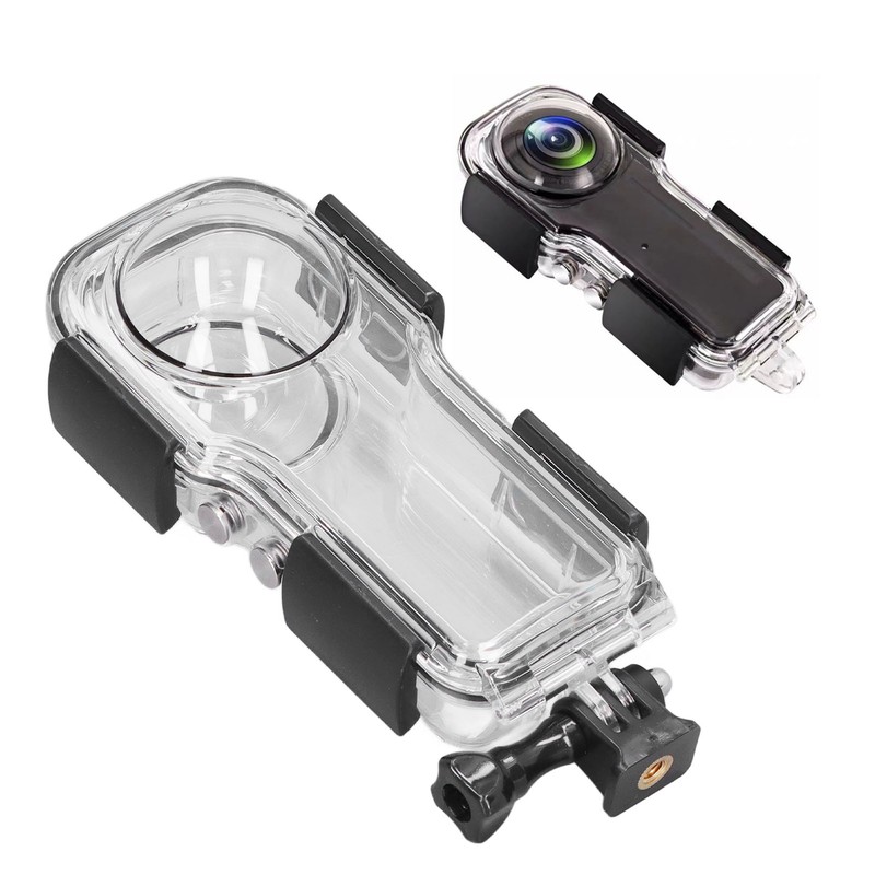 Action Cameras Diving Case Stainless Steel Optical Glass Underwater 40m