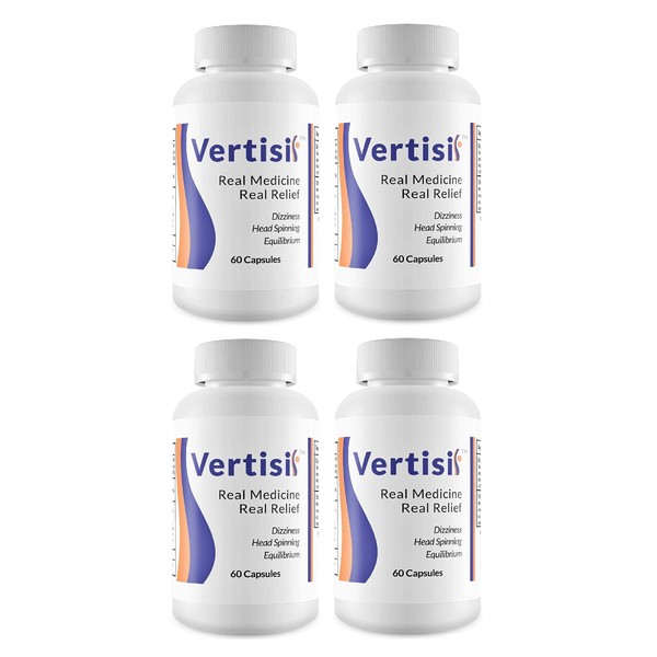 Vertisil 4-Month Supply Relieve Vertigo - All Natural