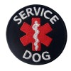 TrendyLuz Service Dog Medical EMT Embroidered Hook & Loop Tactical