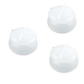 TEHAUX 3 Pcs Box DIY Resin Mold Jewelry Box Maker Storage Can Mold Cover for Epoxy Art