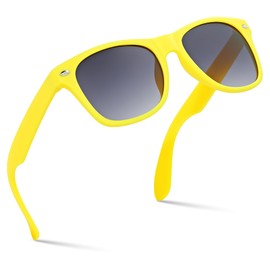 Retro Rewind Kids Sunglasses for Boys Girls Age 3-12 - Shatterproof Rubberized Frame UV400 Toddler Children Sun Glasses