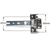 Bosch Neff Siemens Integrated Fridge Freezer Decor Door Hinges Pair