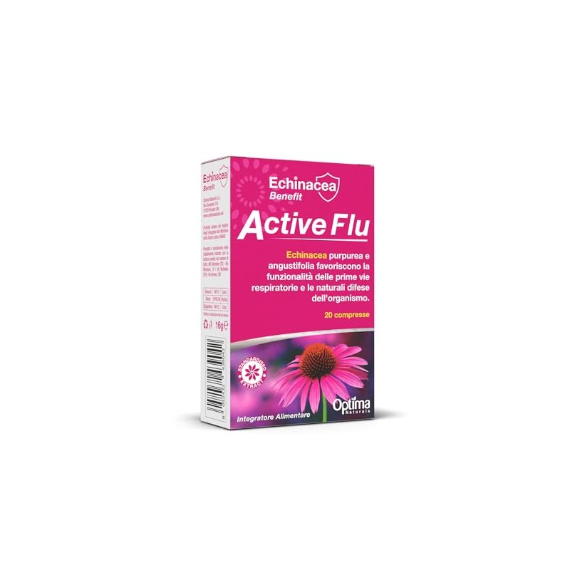 Echinacea Benefit Active Flu, 20 compresse