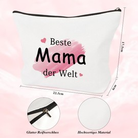 Mama Geschenk, Mama zum Muttertag Geburtstags Weihnachten Ostergeschenk Frauentag Muttertagsgeschenke Werdende Mütter Junge Mutter von Kindern,Kosmetiktasche