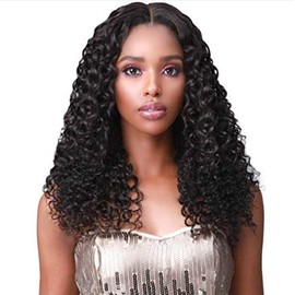 Boss Bundle 100% Natural Virgin Hair with Yaky Texture PINEAPPLE DEEP 16" (1-Pack, NATURAL BROWN)