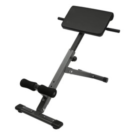5-Stage Adjustment (39-45") Roman Chair - Strength Hyperextension Bench, Folding Roman Chair Back Extension, Back Extension Bench for Home/Gym/Office, 265Lbs Bearing Load (black)