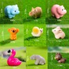 46pcs Mini Resin Animal Styles Tiny Resin Animals