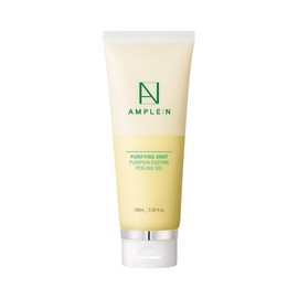 Ampoule N (Ampoule N) Purifying Shot Exfoliation Pumpkin Enzyme Peeling Gel 100ml (removes mild dead skin cells) / (앰플엔) 퓨리파잉샷 각질제거 호박 효소 필링젤 100ml  (순하게 묵은 각질도 제거)