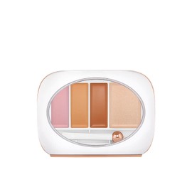 Red Carpet Secret Eye Bright Pallette - 03 Medium by Flower Beauty for Women - 0.088 oz Palette