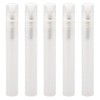 Linwnil 5Pcs/Pack Frosted Plastic Tube Empty Refillable Perfume Bottles Spray