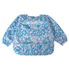 Torange Baby Bib, Long Sleeve Bib for Toddler, Waterproof Bibs for Baby, Baby-Led Weaning Smock, Machine Washable Feeding Bib