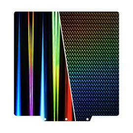 HIKUDIY H1H Build Plate for Adventurer 5M/5M Pro/AD5X, Light Beam+Phantom Spring Steel Flexible Platform Heated Bed for Neptune 3 Pro/4, Kobra, Ender 3/3 Pro/3S1/3v2, CR 20/CR 20 Pro, Ender 5/5 Pro