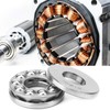 5pcs 51201 Thrust Ball Bearings, High Precision Bearing Steel Low