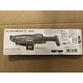 Megabass NIP Megabass 5” Magdraft Swimbait - White Back Shad