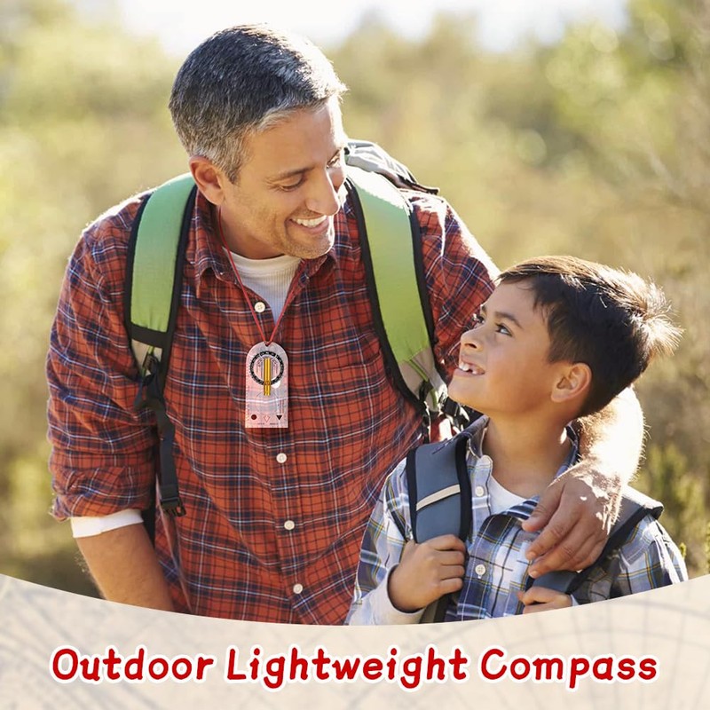 Flintronic Navigation Compass, Hiking Compass with Luminous Function, Waterproof Pocket