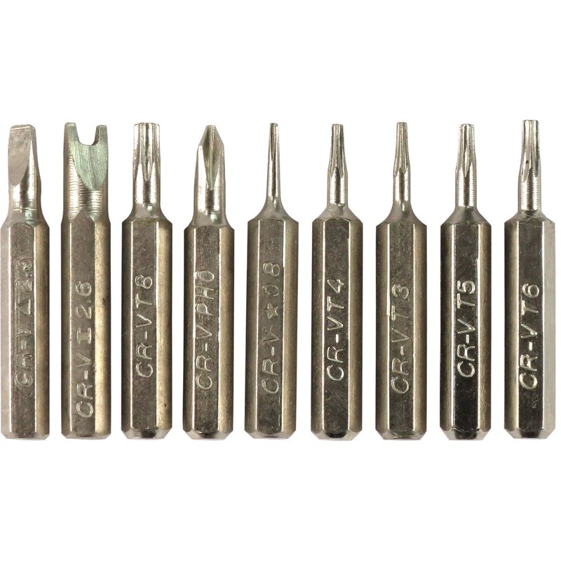 HTS 123A2 9Pc Precision Screwdriver & Torx Set