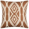 Wylder Tropics Cape Ikat Reversible Cushion Cover, Rust