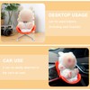 Car Seat for Dolls with Desktop Stand for Display,Clip on