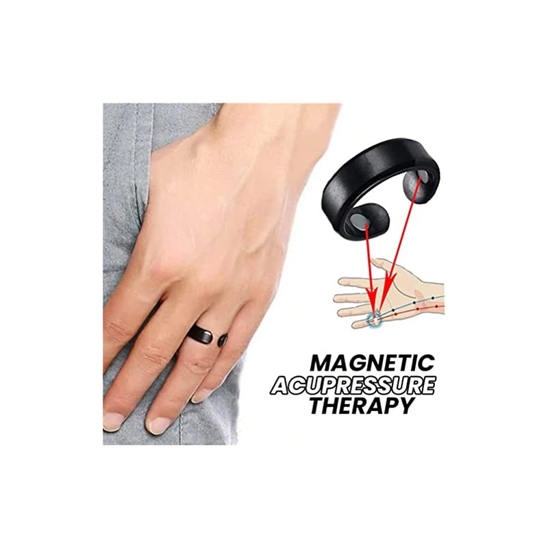 Eomsky Eomsky Pack of 2 Magnetic Ring, Magnetic Ring, Adjustable