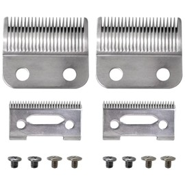 Premium 2 Pack Replacement 2 Hole Clipper Blade for Wahl Clip'NTrim79900 / HomeCut / HomeHaircutting79722 / HomePro / HomeBarber79524-3001 / MC2, Taper2000 / ElitePro / ExtremeGripProMC3