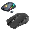 Wireless Mouse 2.4G Rechargeable USB RGB Professional Grade Optical Sensor