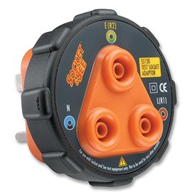 Test Adaptor, UK Mains Socket | Test Leads/Probes Lead Probe Kits, 1 X Qty - SS 130